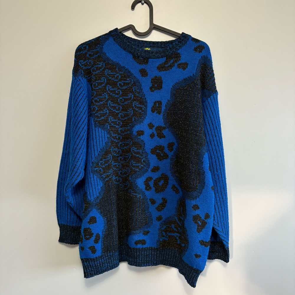 Maggie Jana Vintage 80’s Style Knit Sweatshirt